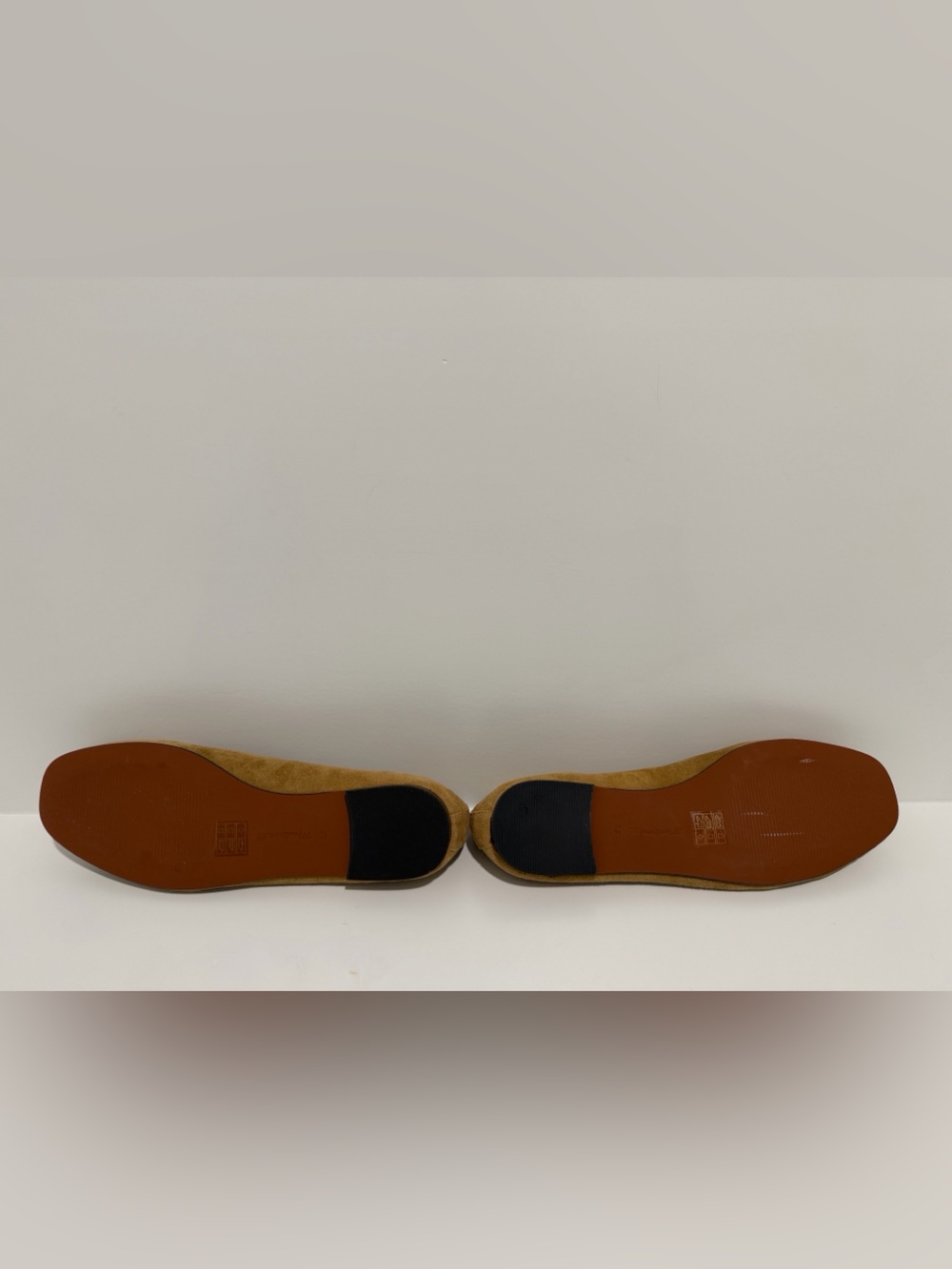 NEW Madewell The Greta Ballet Flat in Olive Surplus suede NN046 size 7.5 - Picture 11 of 11